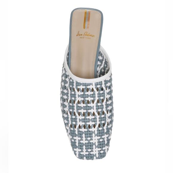 #SAM EDELMAN Leona Mule Blue NEW - Picture 6 of 6
